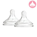 Anti-Colic Teat Slowest Flow 0M+ Pack Of 2