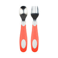 Soft Grip Spoon & Fork Set 12M+