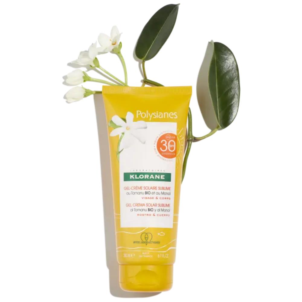 Polysianes Sublime Sun Gel-Cream SPF 30 with Organic Monoi and Tamanu