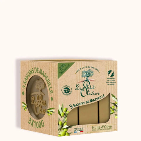 3 Olive Oil Marseille Soaps