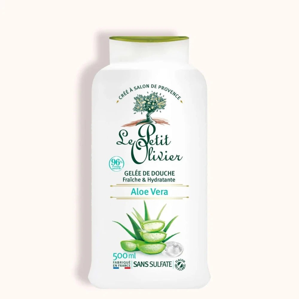 Gelee De Douche Fraiche et Hydratante Aloe Vera