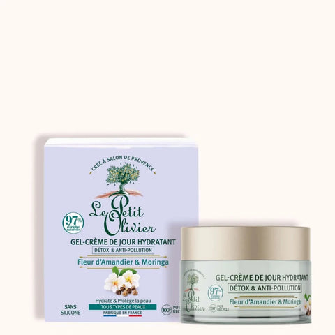 Moisturzing Day Gel Cream - Almond Blossom & Moringa