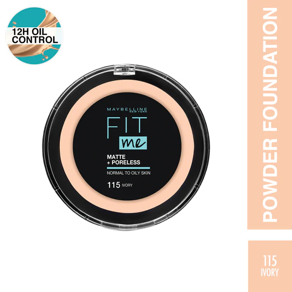 Fit Me- Perfect Matte Finish & Poreless Powder that lasts up to 16 hours