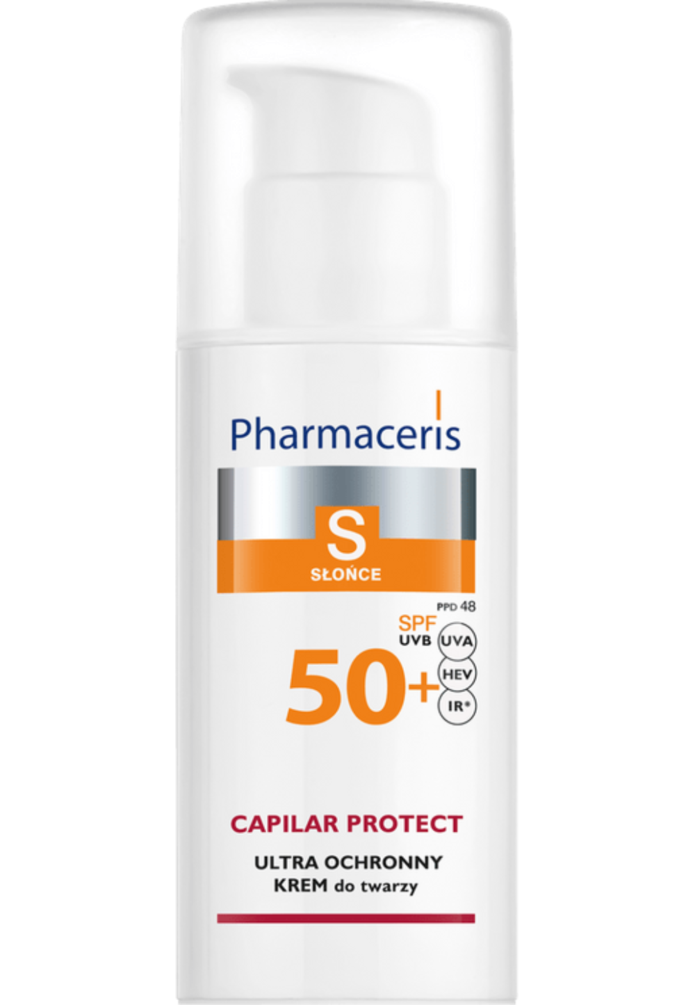 S Capilar Protect, protective cream for vascular skin and rosacea SPF 50+