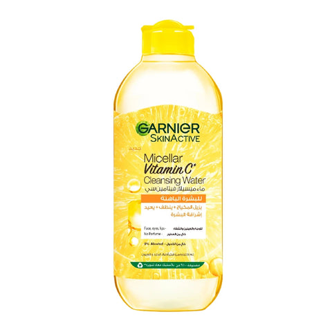 Vitamin C Micellar Water Facial Brightening Cleanser and Makeup Remover