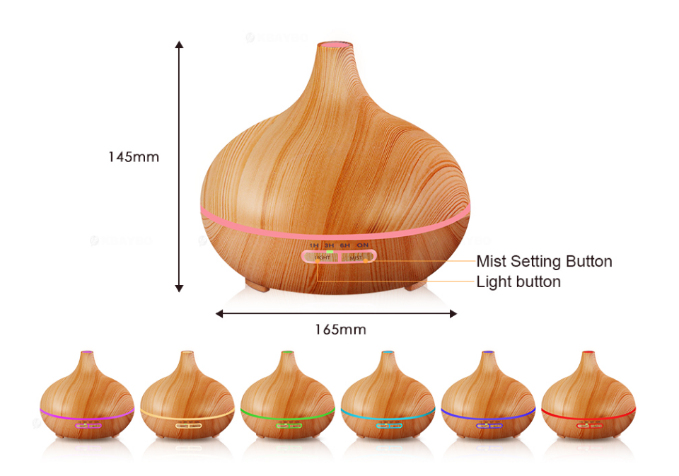 Aroma Diffuser 7 led color