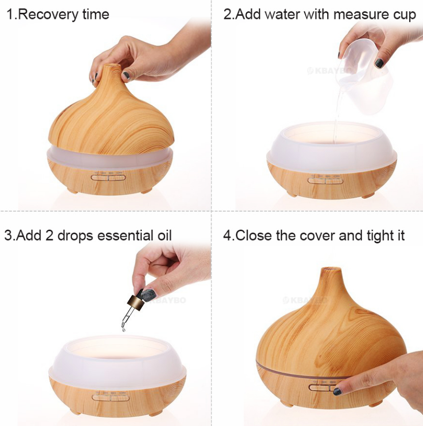 Aroma Diffuser 7 led color