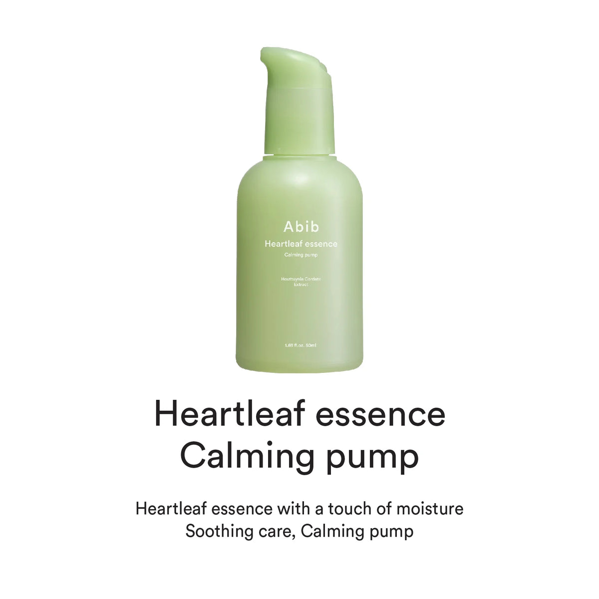 Heartleaf Essence Calming Pump