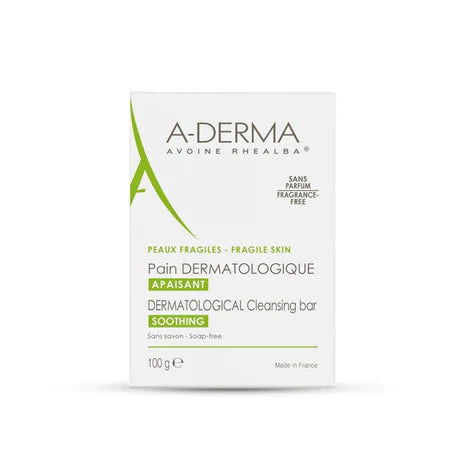 Dermatological cleansing bar