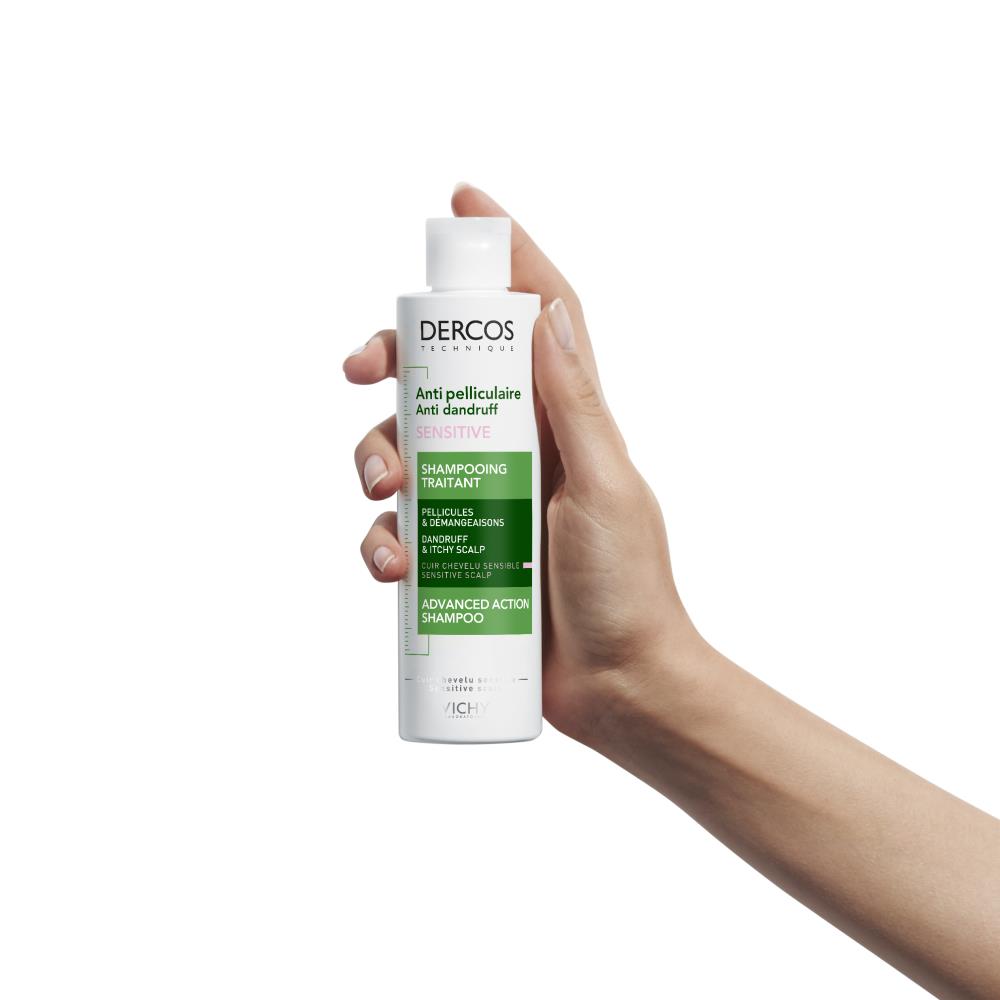 Dercos Anti-Dandruff Sensitive Advanced Action Shampoo - Sensitive Scalp