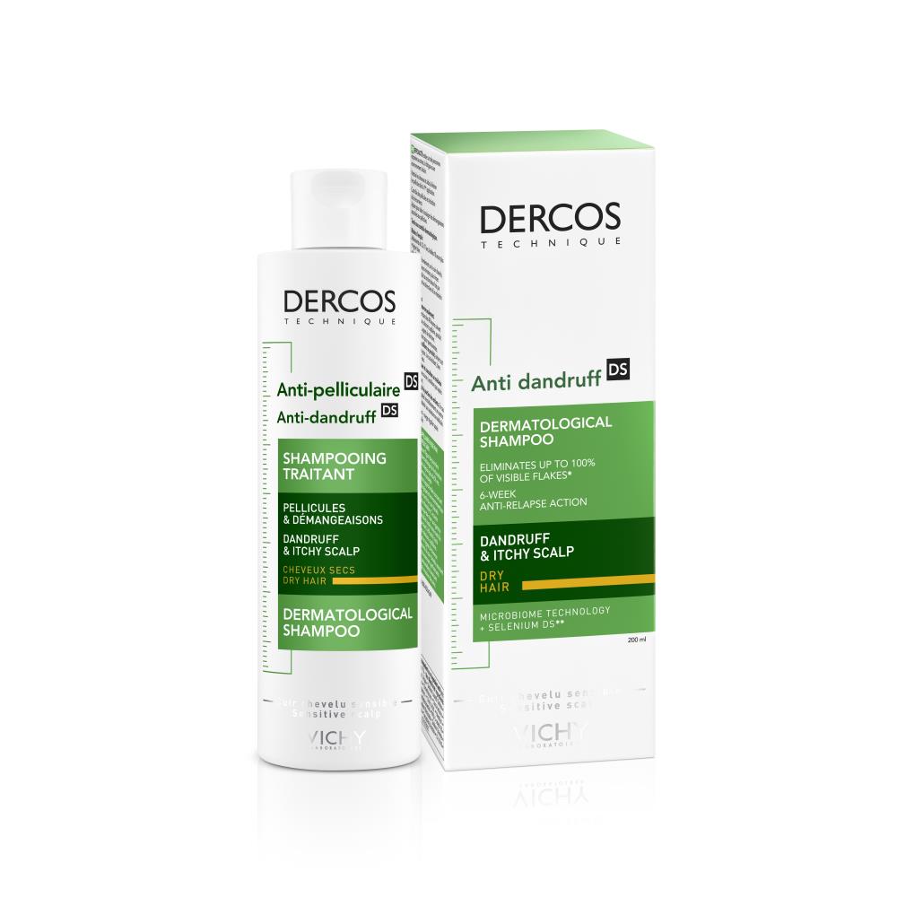 Dercos Anti-Dandruff DS Advanced Action Shampoo - Dry Hair