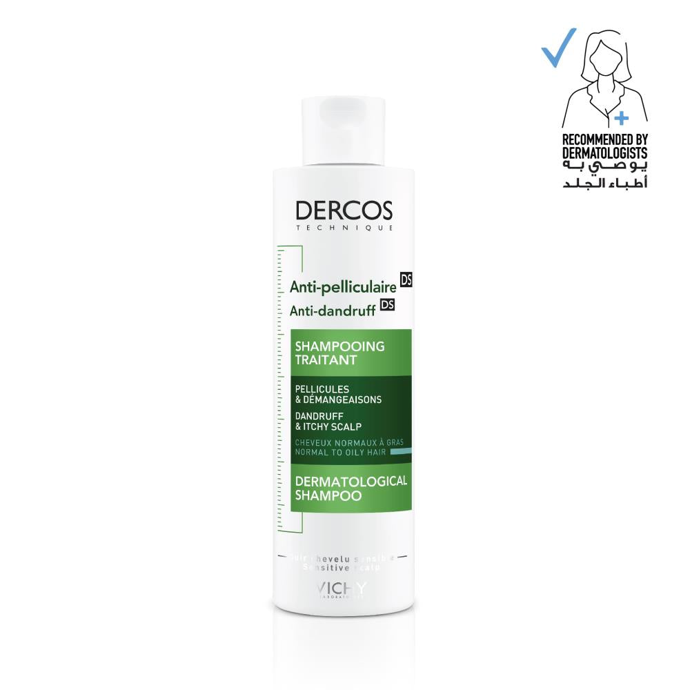 Dercos Anti-Dandruff DS Advanced Action Shampoo - Normal To Oily Hair