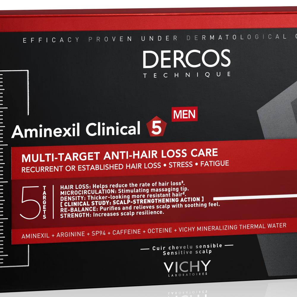 Dercos Aminexil Clinical 5 Men - 21 Monodoses