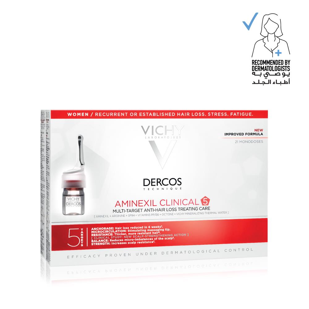 Dercos Aminexil Clinical 5 Women - 21 Monodoses