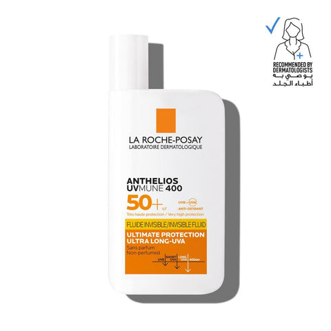 Anthelios UVMune 400 Invisible Fluid SPF50+ Sun Cream