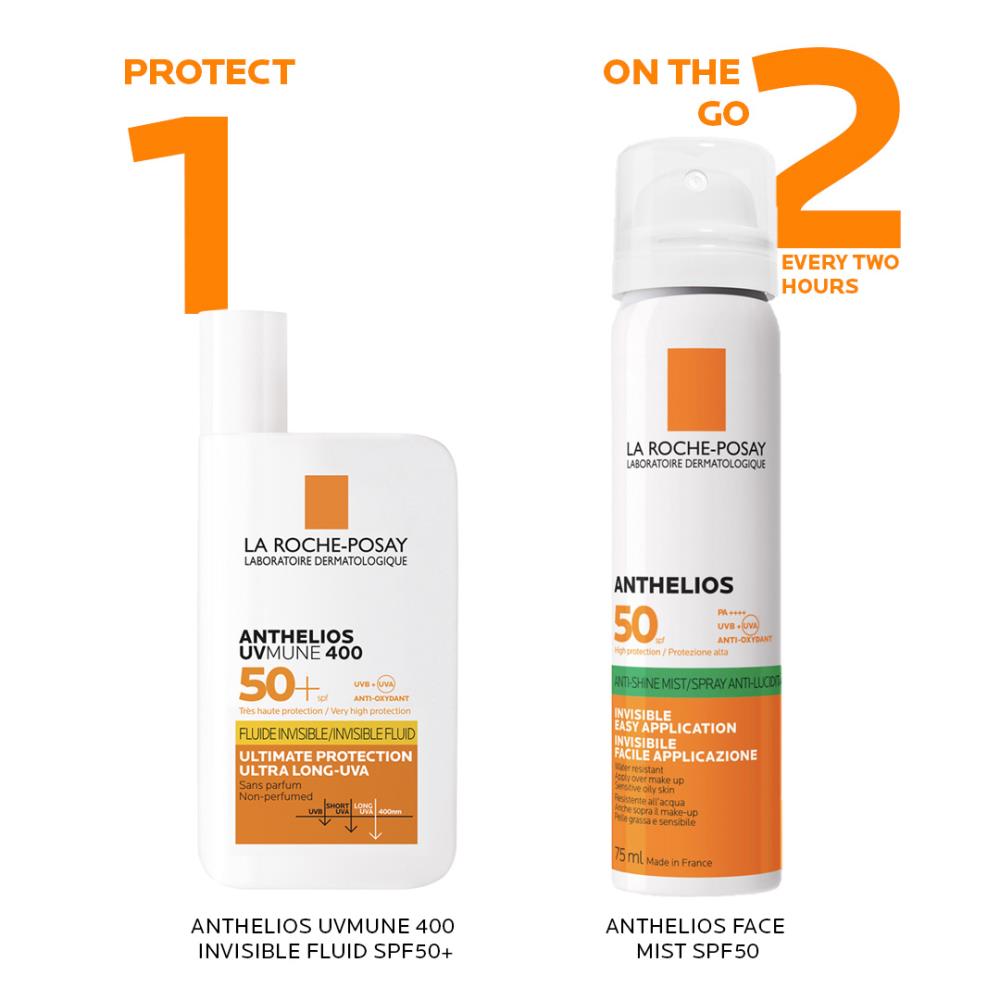 Anthelios UVMune 400 Invisible Fluid SPF50+ Sun Cream