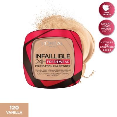 Infaillible Up to 24H Fresh Wear Foundation in a Powder- Waterproof, Heatproof, Sweatproof