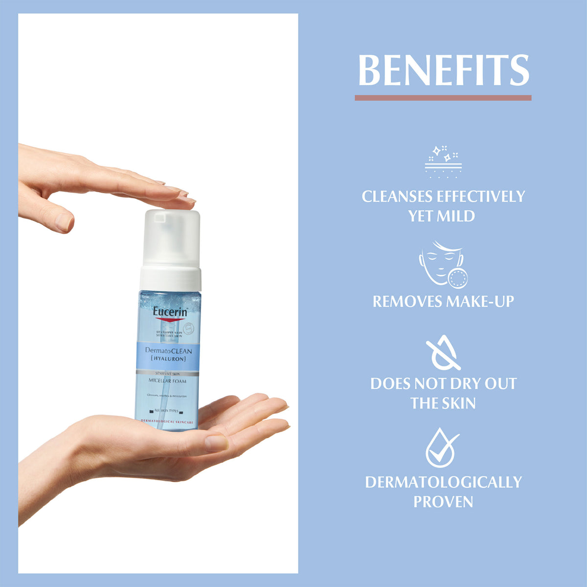 DermatoClean Hyaluron Micellar Foam