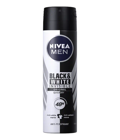 Black & White Invisible Original Deodorant Men