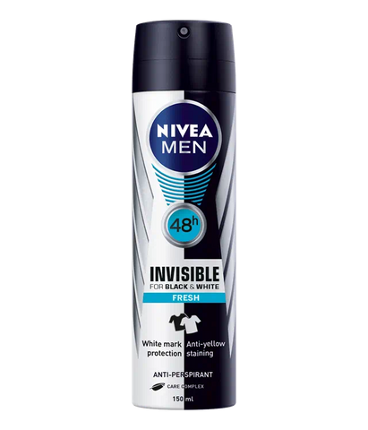 Invisible For Black & White Fresh Deodorant Men