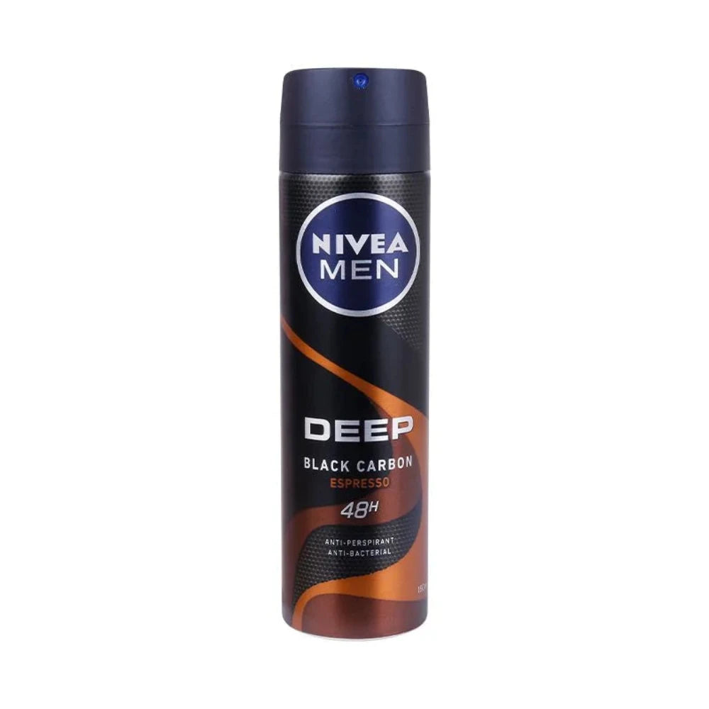 Anti-Perspirant Deep Black Carbon 48h Deodorant Men