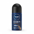 Men Deep Black Carbon Espresso Roll On