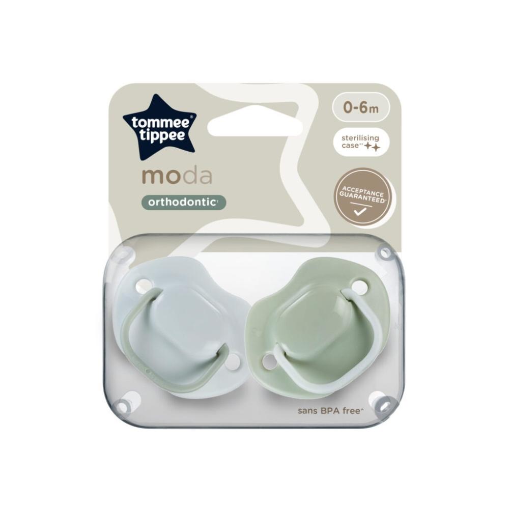 Moda Orthodontic Soother Pack Of 2 0-6M