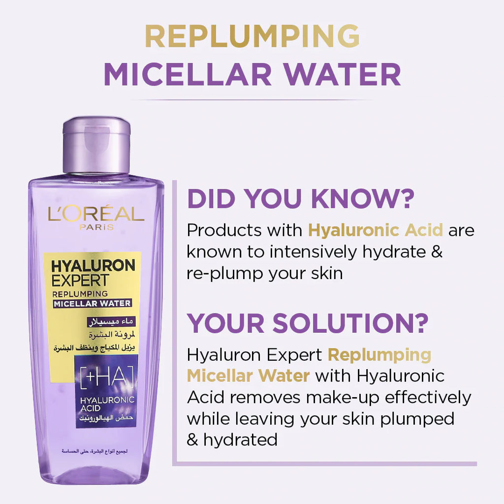 Hyaluron Expert Moisturiser and Anti-Aging Micellar