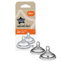 Natural Start Fast Flow Teats 6M+ Pack Of 2
