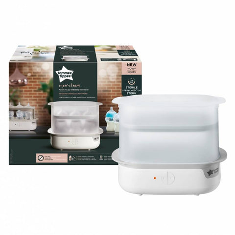 Super Steam Advanced ELECTRIC STERILISER WHITE