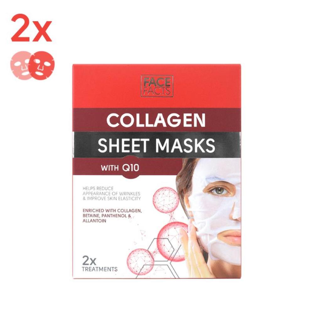 2x Collagen & Q10 Mask