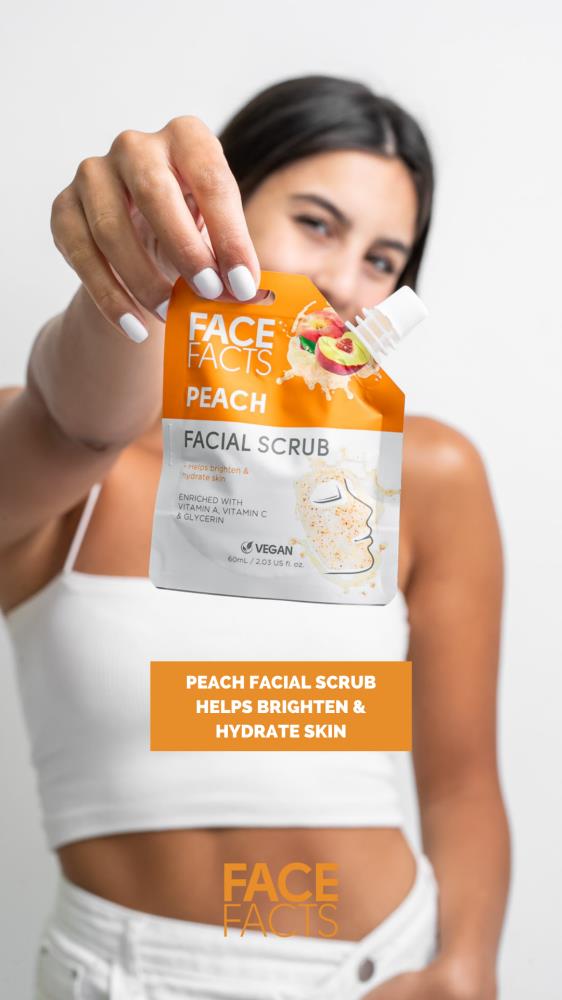 Peach Facial Scrub