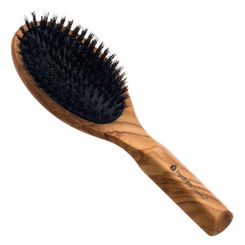 Luxe Olive Wood Hair Brush
