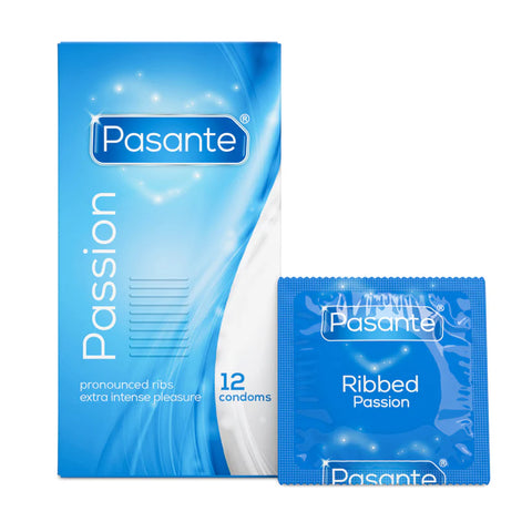 Passion Ribbed Condoms