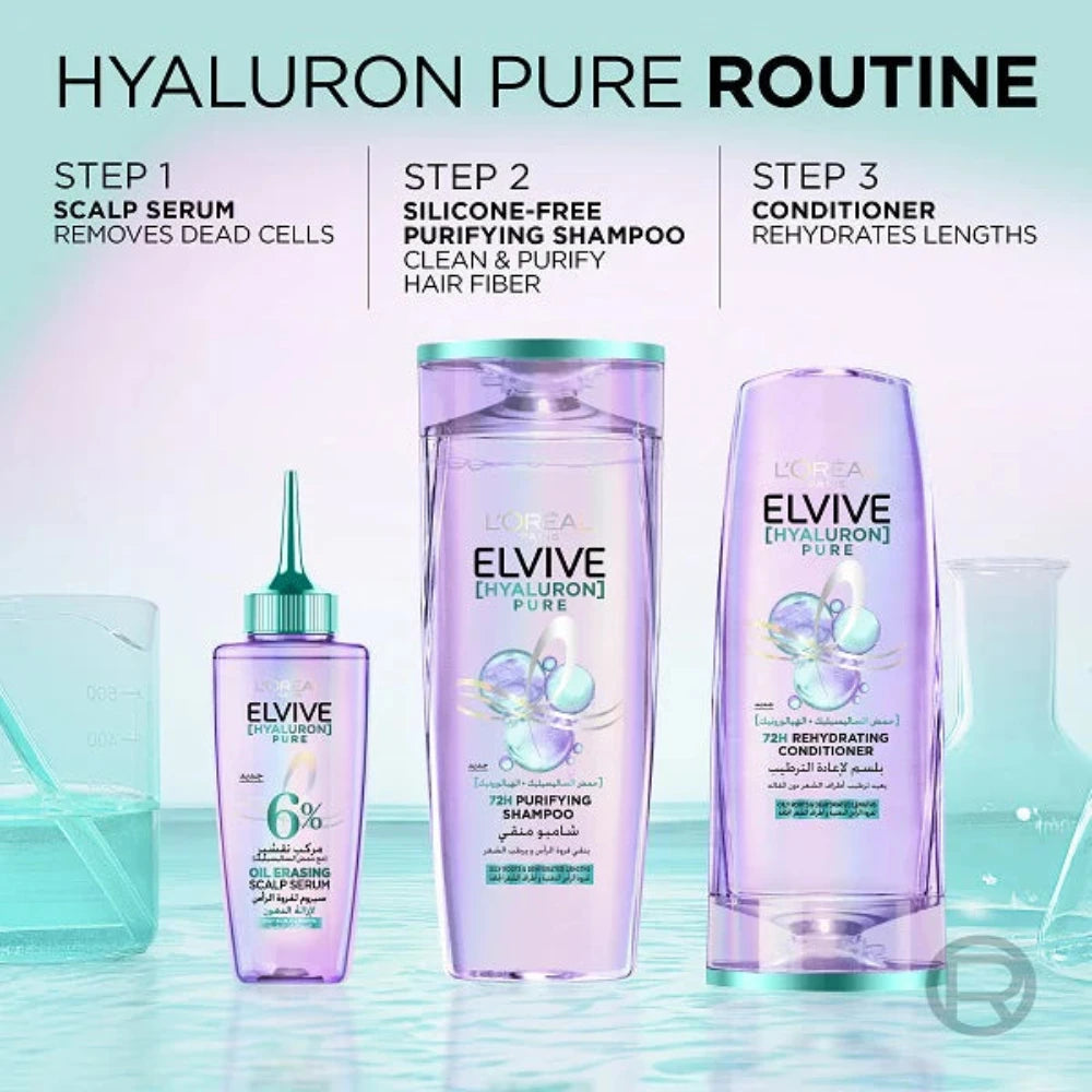 Elvive Hyaluron Pure Purifying Shampoo