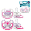 Ultra Air Happy Soother 0-6M Pack Of 2
