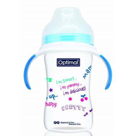 Extra Wide Neck  Feeding Bottle With Handle