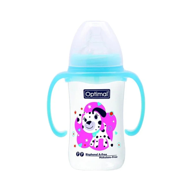 neck feeding bottle with handle