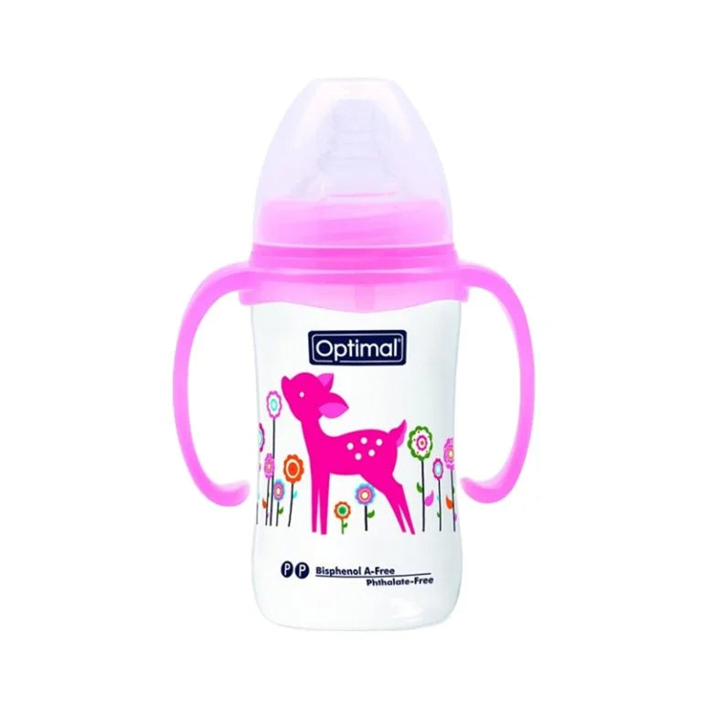 neck feeding bottle with handle