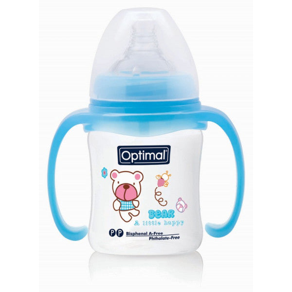 neck feeding bottle with handle