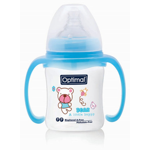 neck feeding bottle with handle