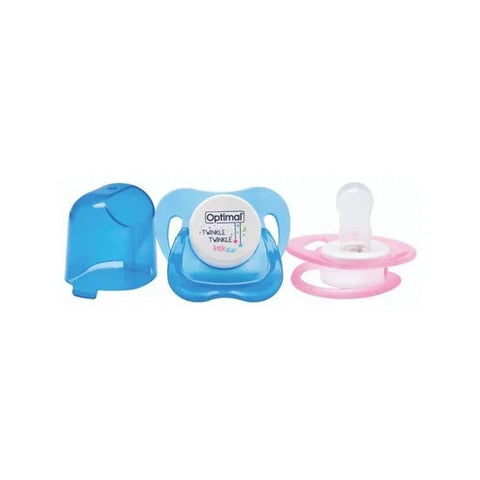 SILICONE ROUND NIPPLE PACIFIER 0+