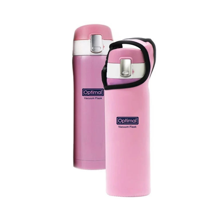 STAINLESS STEEL VACUM FLASK 480ML-PINK