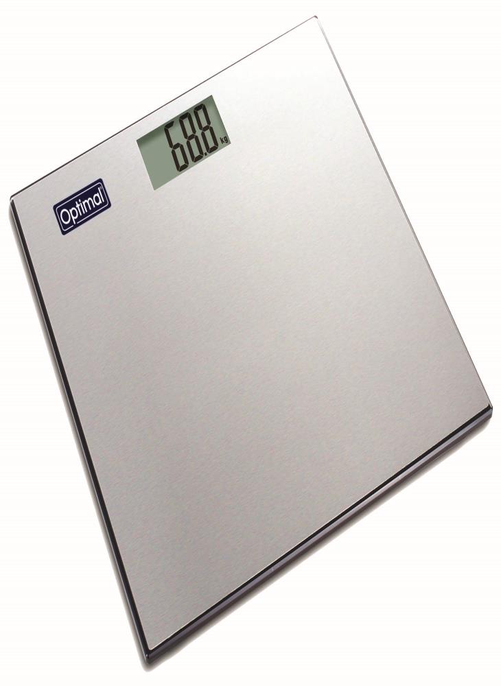 STAINLESS STEEL ELECTRONIC SCALE-SILVER