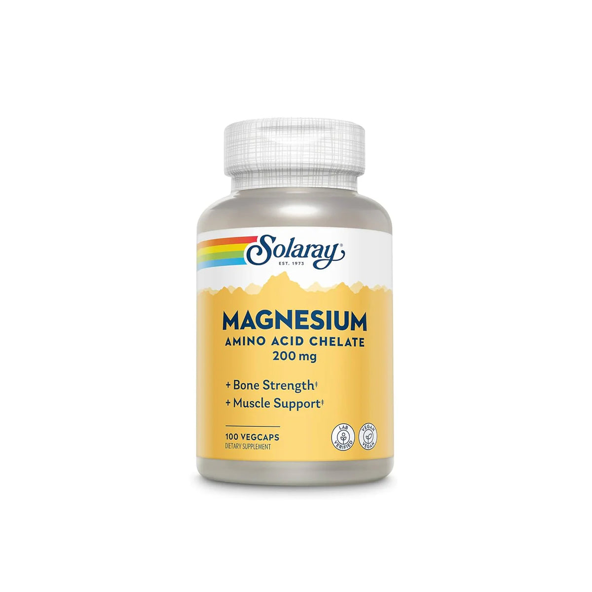 Magnesium 200mg Full Range Amino Acid Chelate in an Herb Base