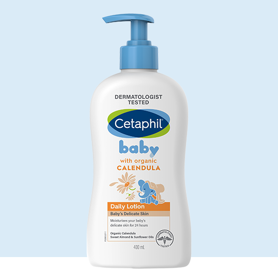 BABY DAILY LOTION WITH ORGANIC CALENDULA