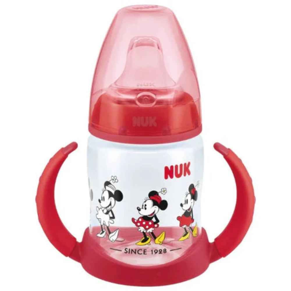 Disney First Choice Learner Bottle - Minnie & Mickey Mouse Print