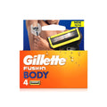 Fusion Body Razor Blades Refill