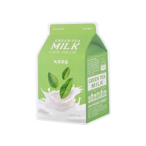 Green Tea Milk Face Mask