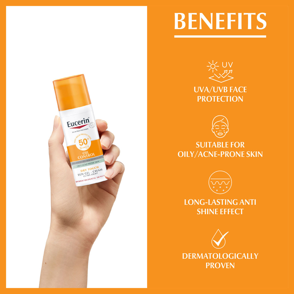 Sun Protection Oil Control Sun Gel Cream SPF50+ Dry Touch